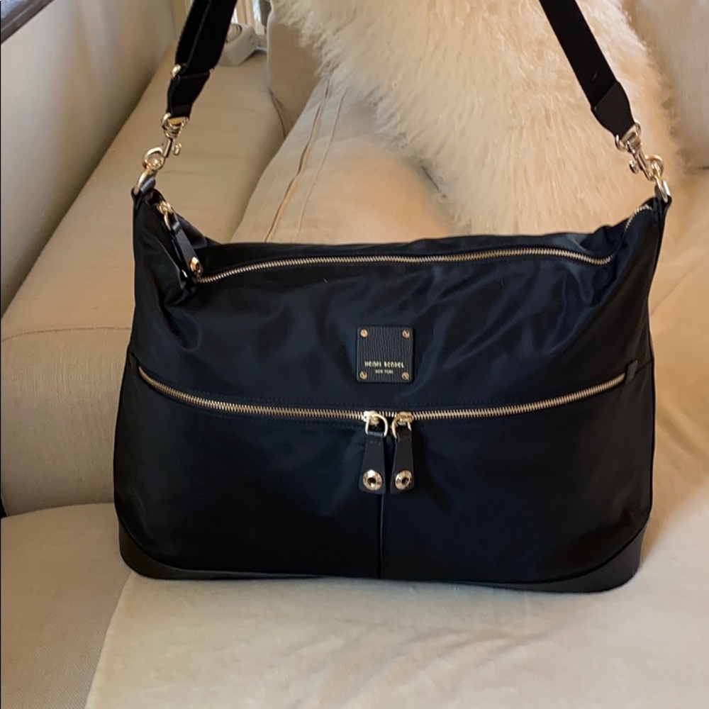 Henri Bendel Weekender Bag - Over the shoulder